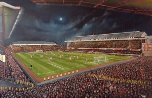 Arsenal - v Man Utd 1991 - box canvas print
