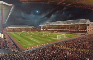 Arsenal - v Man Utd 1991 - poster print