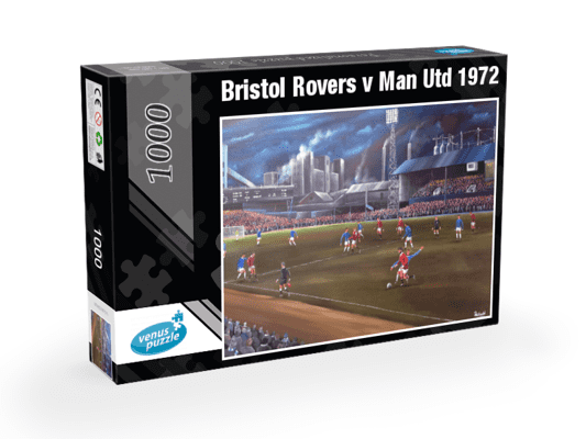 Bristol Rovers - v Manchester United League Cup 1972 - Jigsaw