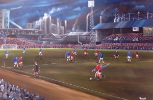 Bristol Rovers - v Manchester United League Cup 1972 - box canvas print