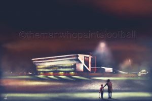 Nottingham Forest - City Ground Memories - poster print