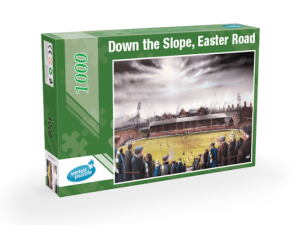 Hibernian  - Down the Slope, Easter Road, v Hearts 1972 - Jigsaw