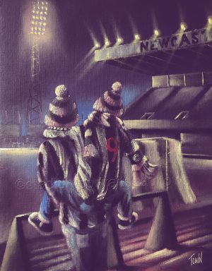 Newcastle United - Gallowgate Dreams - poster print