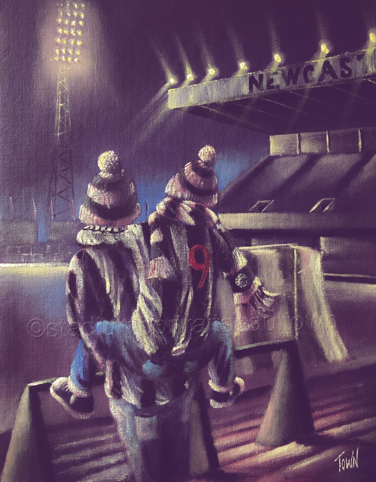 Newcastle United - Gallowgate Dreams - poster print