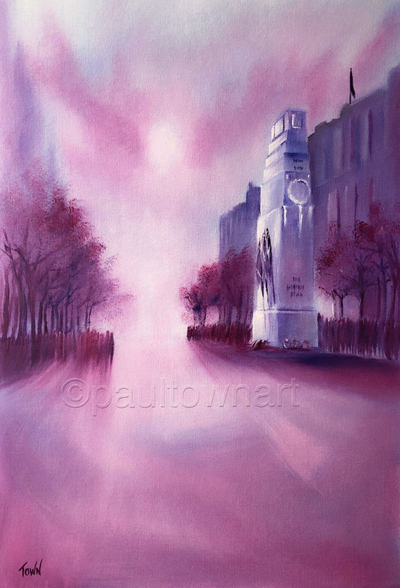 Peace at Whitehall poster print