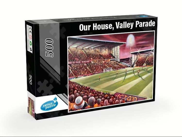 Bradford City This Is Our House Valley Parade Jigsaw Paul Town Art Bradford City This Is Our House Valley Parade Jigsaw Paul Town Art