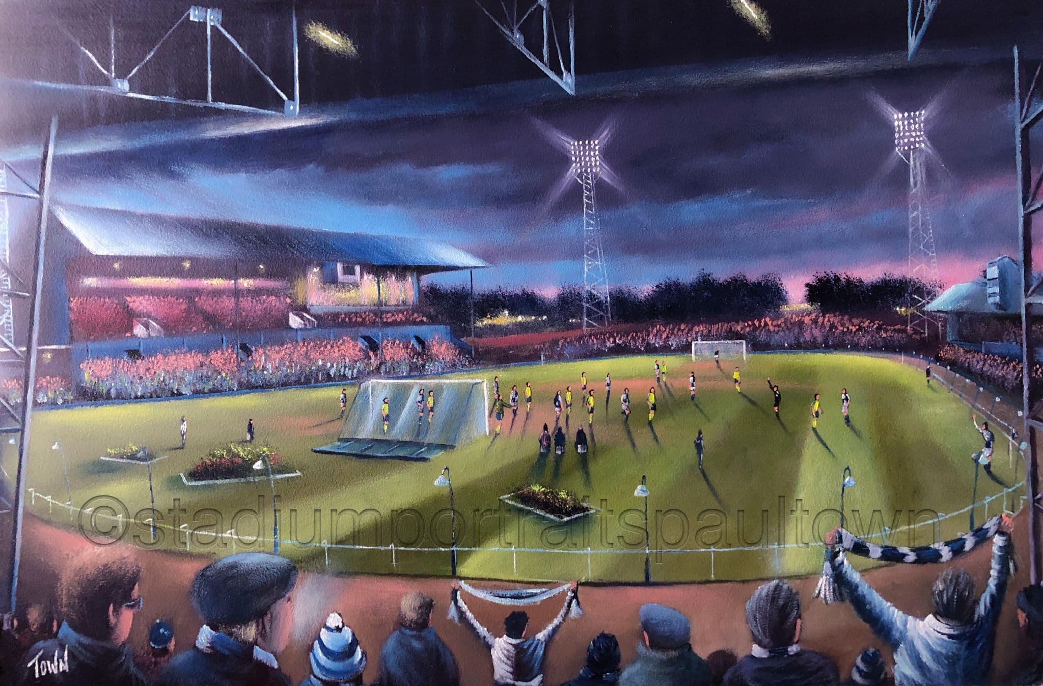 Bristol Rovers - From the Tote End - poster print