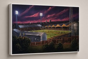 Wolverhampton Wanderers - Those European nights, Molineux - box canvas print