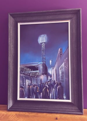 Wolverhampton Wanderers - South Bank, Molineux - Original artwork on board