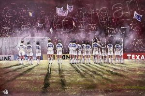 Leeds United - Class of '72 - poster print