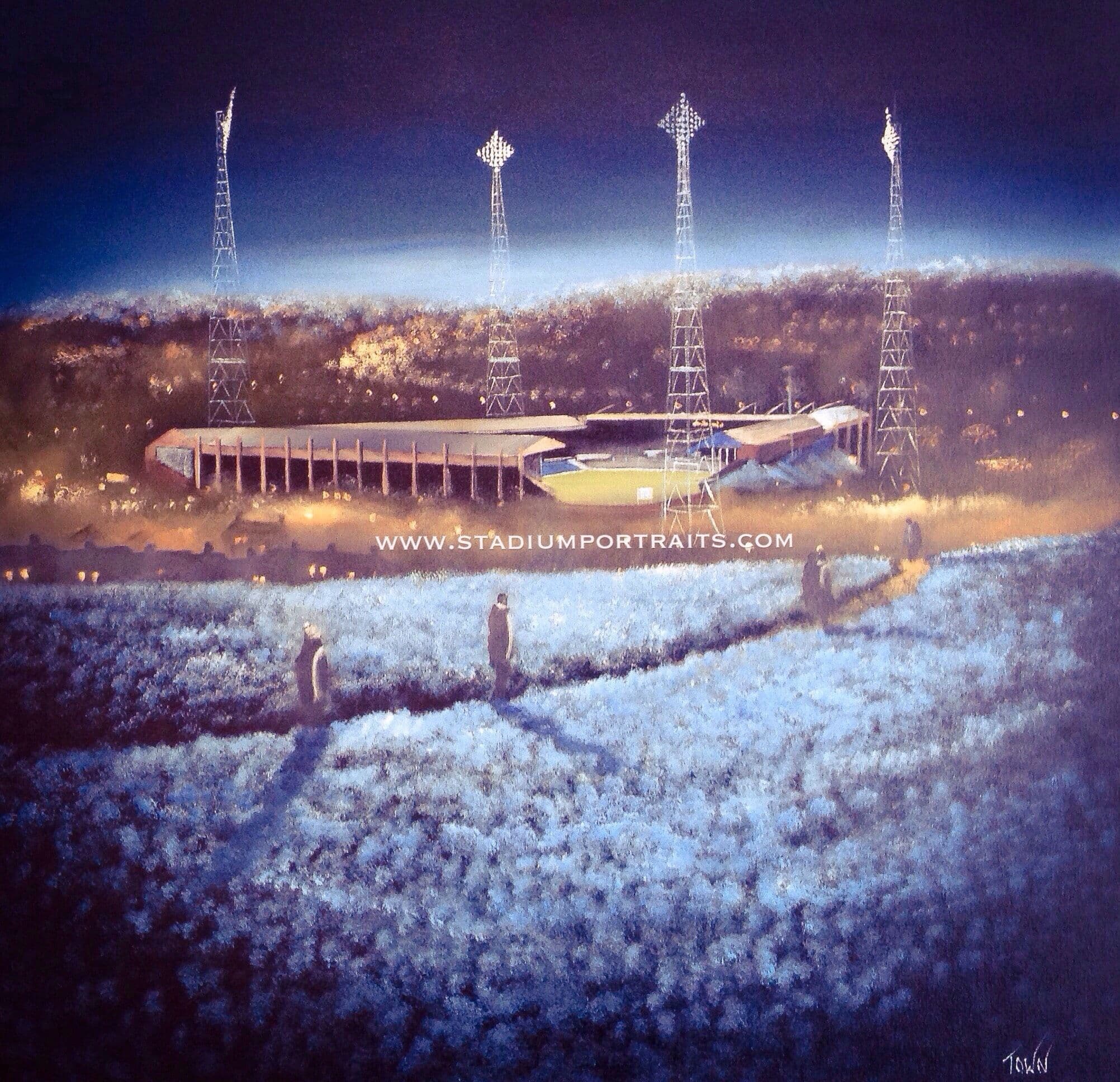 Leeds United - Those Diamond Lights - poster print