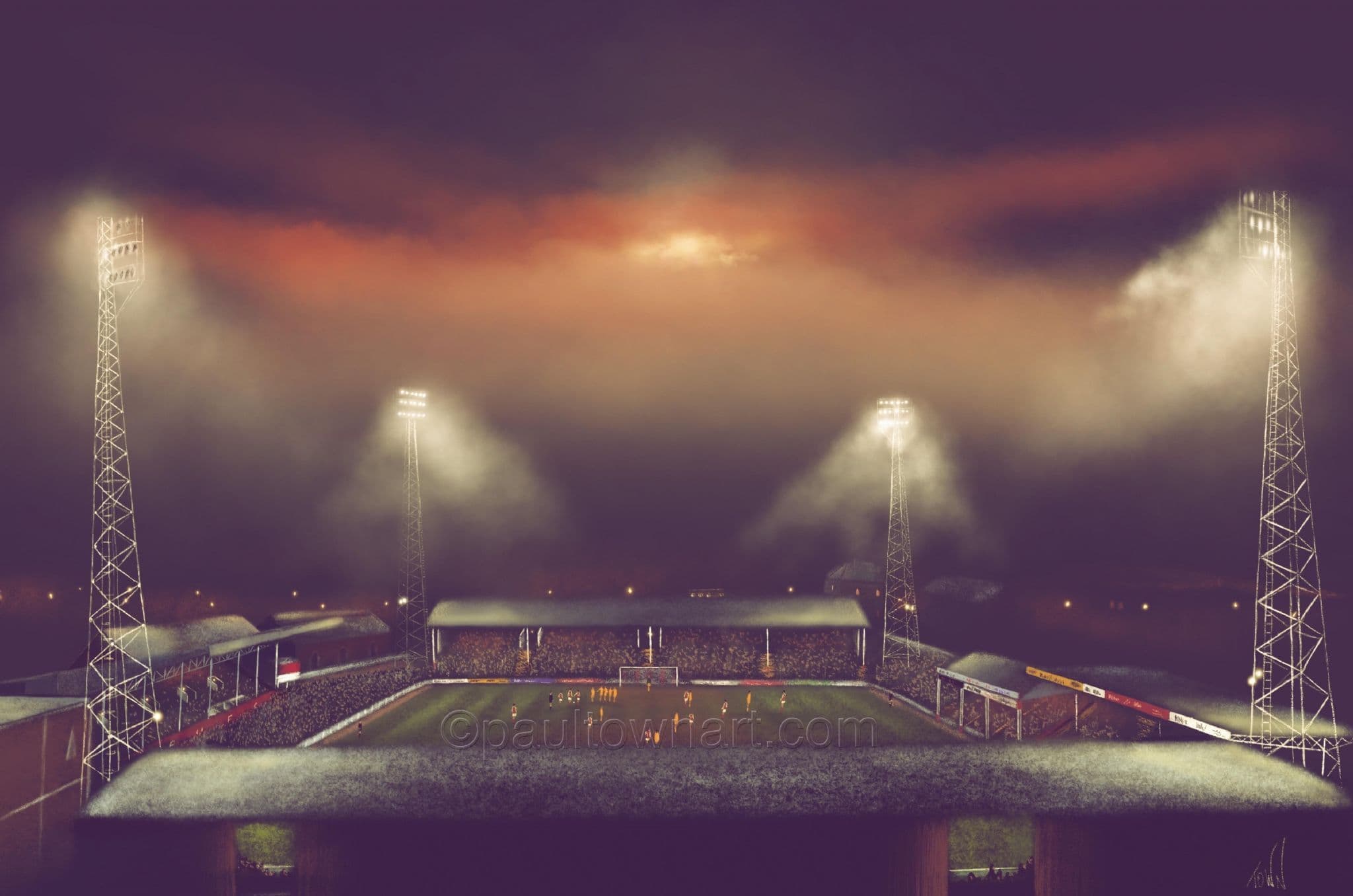 Rotherham United - Millmoor - poster print