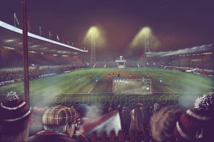 Manchester United - Old Trafford - poster print