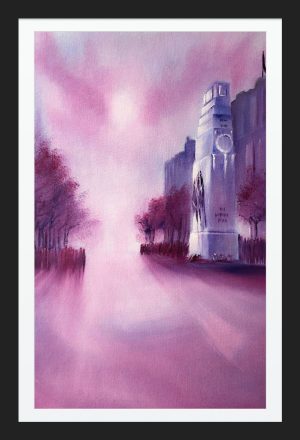 Peace at Whitehall - Original artwork on board