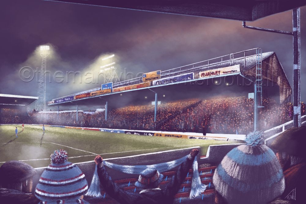 Manchester City - The Kippax, Maine Road