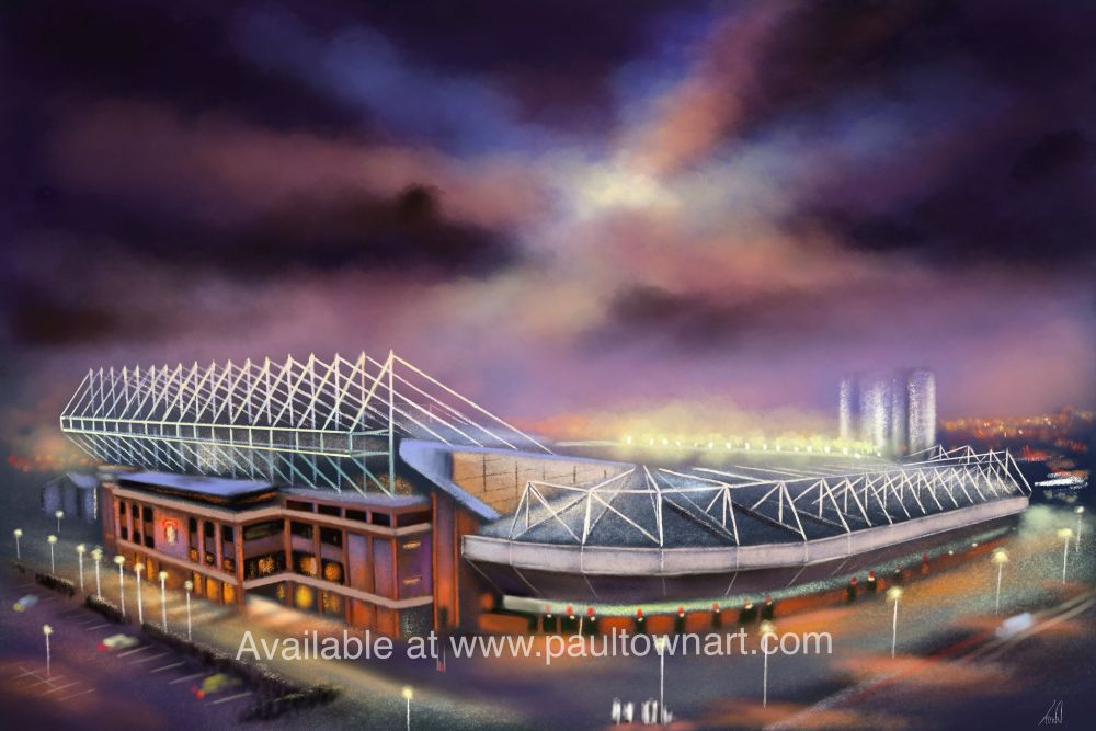 sunderland stadium of light poster print