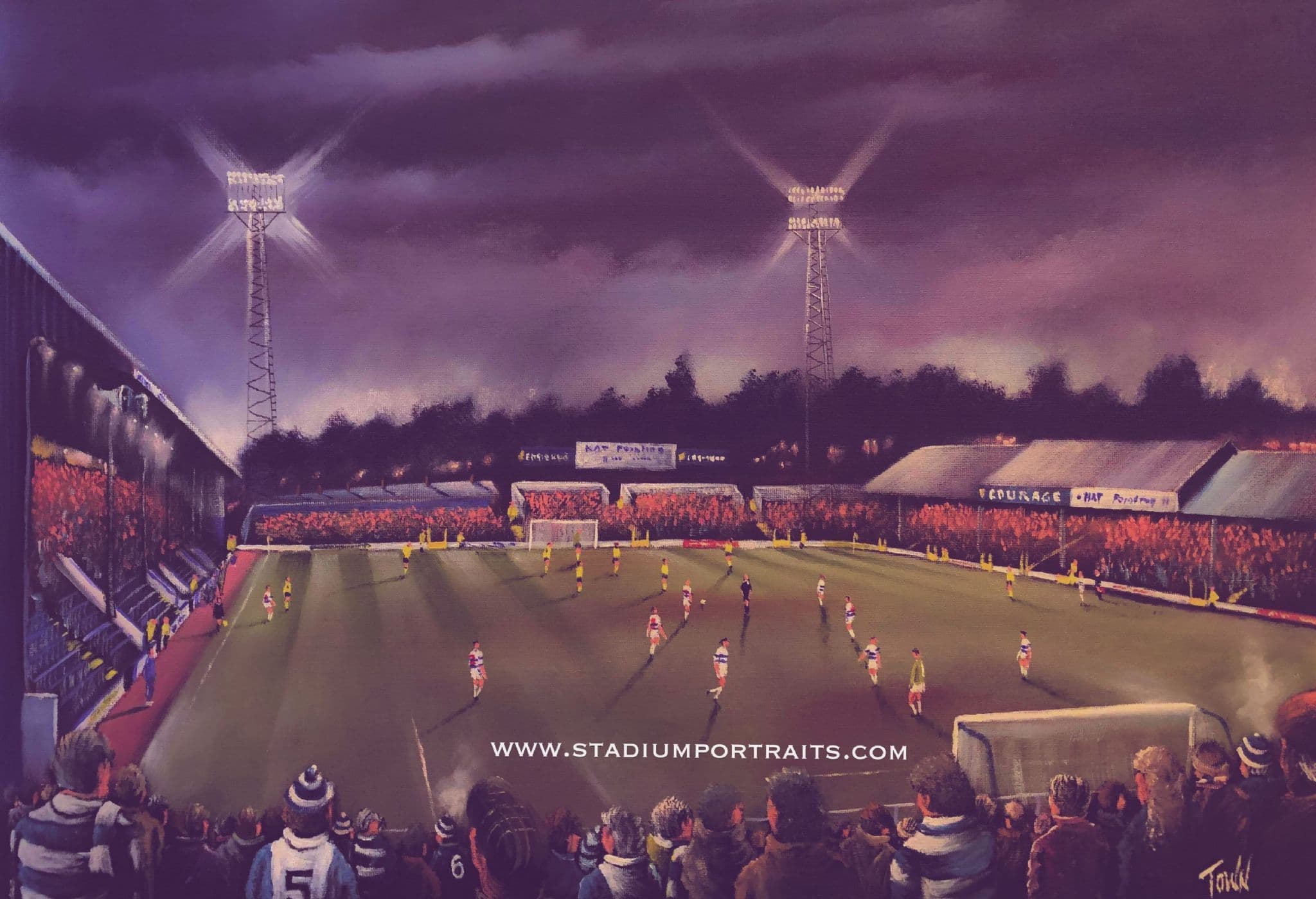 Reading FC - poster print
