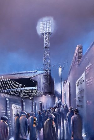 Wolverhampton Wanderers - South Bank, Molineux – poster print