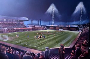 Dundee United - Tannadice Dundee Derby 5-1 1980 - poster print