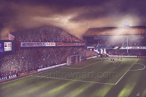 Southampton - The Dell - poster print