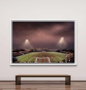 Barnsley - The Good Old Days, Oakwell, 1980s – Original artwork on board