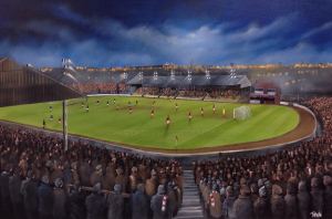 Third Lanark - Cathkin Park, Glasgow - poster print