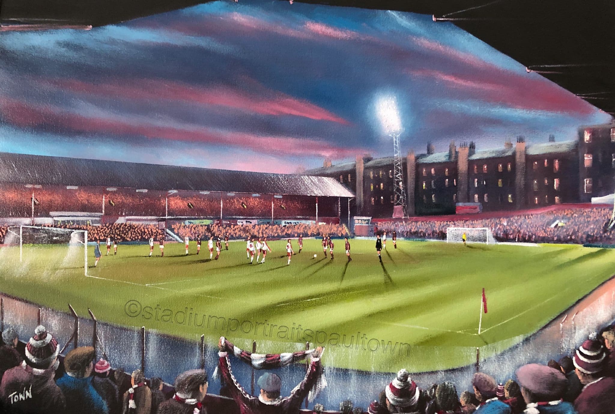 Heart of Midlothian – Those Gorgie Nights, v Bayern Munich - poster print