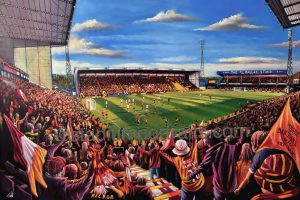 Bradford City - Valley Parade Delirium - poster print