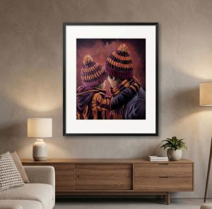 Bradford City - Father and Son - unframed poster print