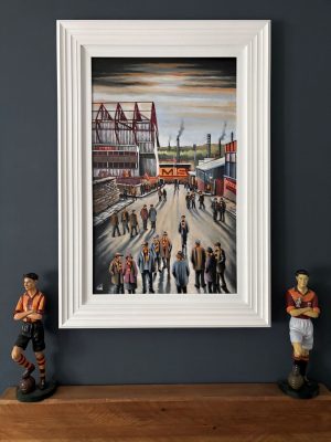 Bradford City - To The Valley To See The City - box canvas print
