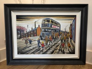 Bradford City - Bring on the Bantams - Original unframed artwork on board
