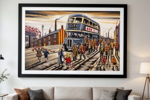 Bradford City - Bring on the Bantams - unframed poster print