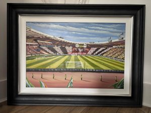 SOLD - Dunfermline - Scottish Cup Final 2026 - Original unframed artwork on board