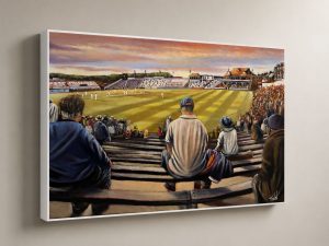 Scarborough Cricket Ground - Yorkshire Cricket - box canvas print