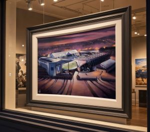 Hillsborough Reflections - Sheffield Wednesday - Original unframed artwork on board