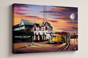 Bradford Park Avenue – Final Score – box canvas print