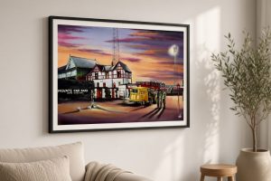 Bradford Park Avenue - Final Score - UNFRAMED - poster print