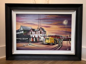 SOLD - Bradford (Park Avenue) - The Final Score - Original artwork on board